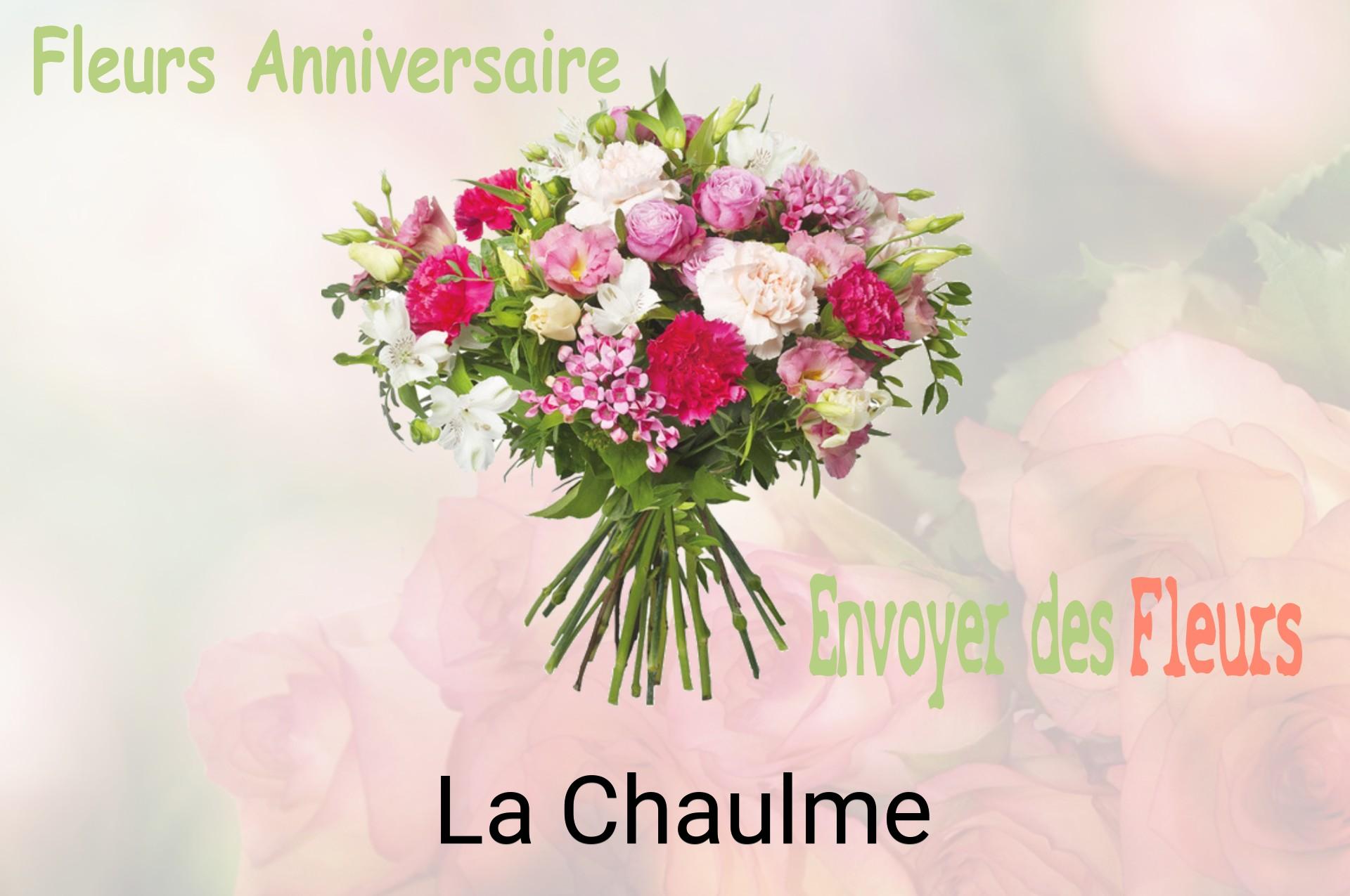 Bouquet de fleurs d’anniversaire livré à La Chaulme