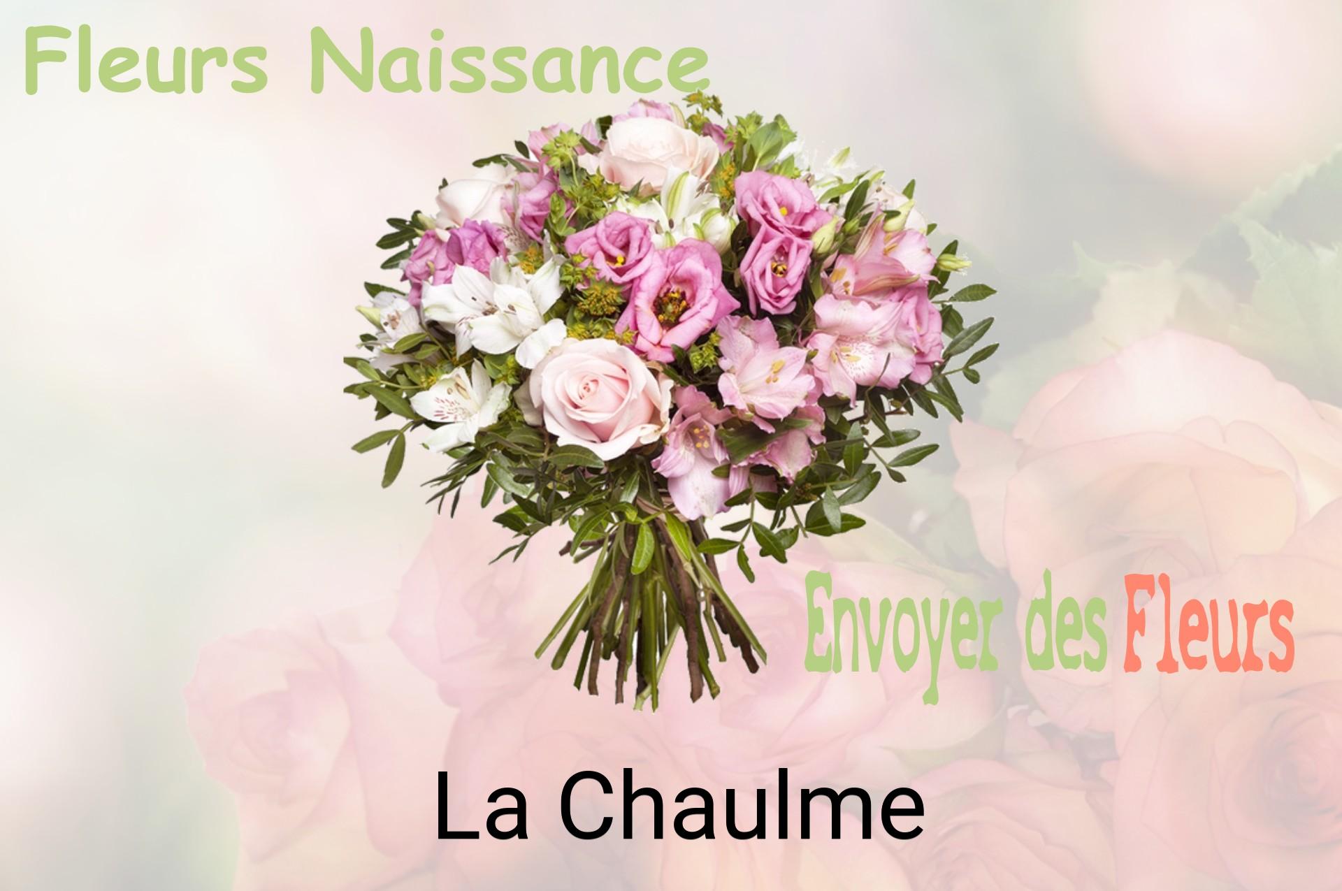 Bouquet de fleurs de naissance livré à La Chaulme