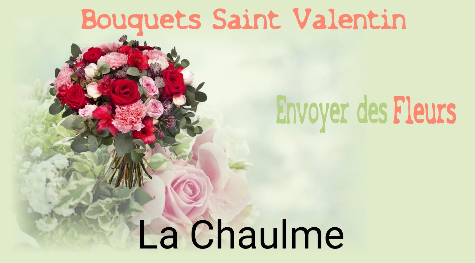 Roses de Saint-Valentin livrées à La Chaulme